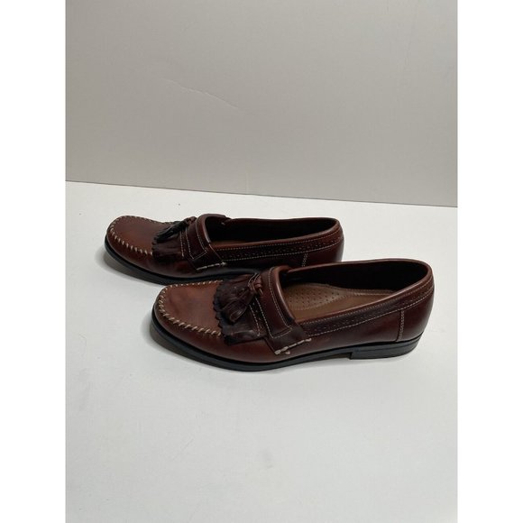 Weejun GH Bass & Co men’s shoes tassel loafer brown slip on size 11